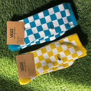 Vans Checkered Crew Socks (2 Pairs)